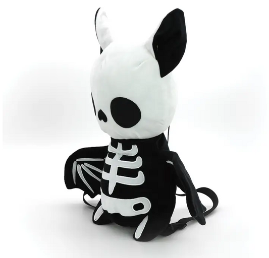 Skelly Bat Plush Backpack